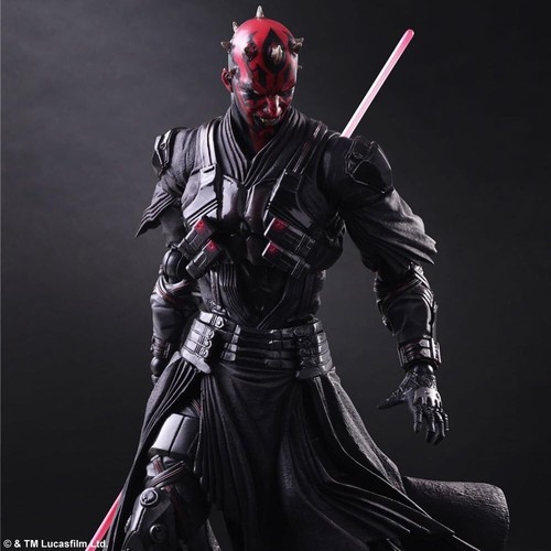 SQUARE ENIX STAR WARS VARIANT PLAY ARTS Kai Darth Maul PVC Painted Action Figure - Picture 6 of 9