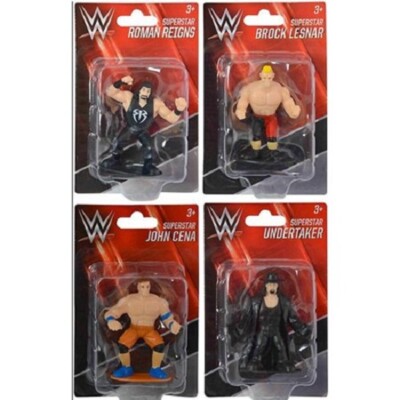 Wwe Action Figure Set John Cena Undertaker Roman Reigns