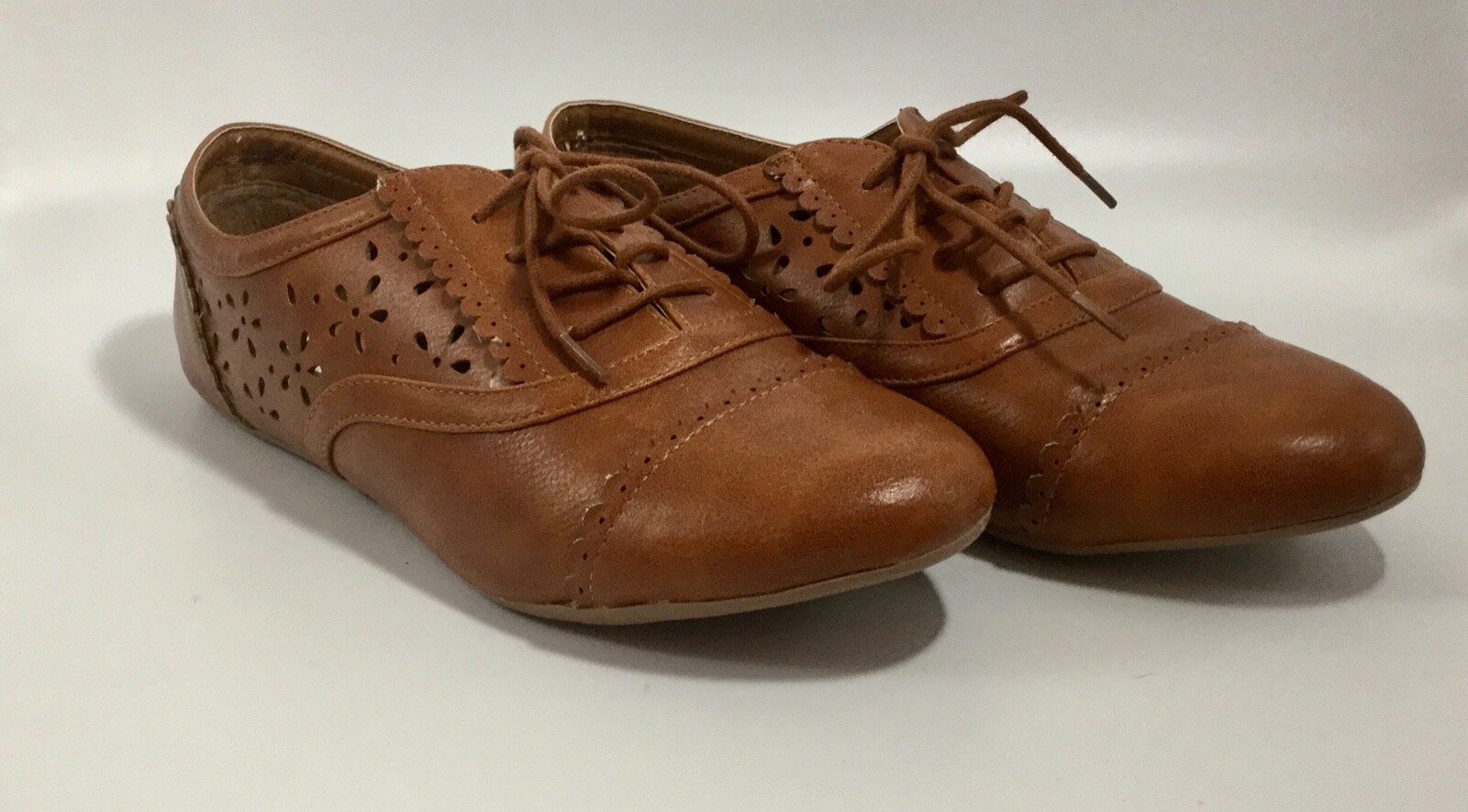 XOXO Women's 9M Brown LaBrea Lace-Up Shoes | eBay
