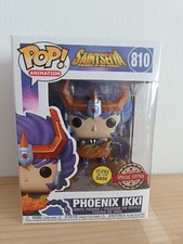 Funko Pop Phoenix Ikki Glow Saint Seiya 810 Vaulted Exclusive Brilla  VER FOTOS