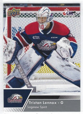 2022-23 Upper Deck CHL #50 Tristan Lennox (goalie)