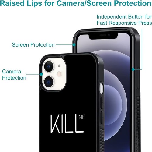Kill Me Poster Anti scratch Cover For iPhone SE XS XR Max 5 6 7 8 Plus - Picture 13 of 25