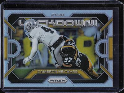2023 Panini Prizm: Lockdown! Prizms Silver #LD-2 Cameron Heyward
