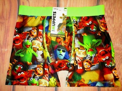 MENS CRAZY BOXER THE MUPPETS CHARACTERS BOXER BRIEF SIZE S (28/30)