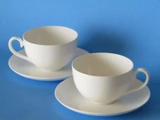 Villeroy and Boch lot of 2 cups and 2 saucers