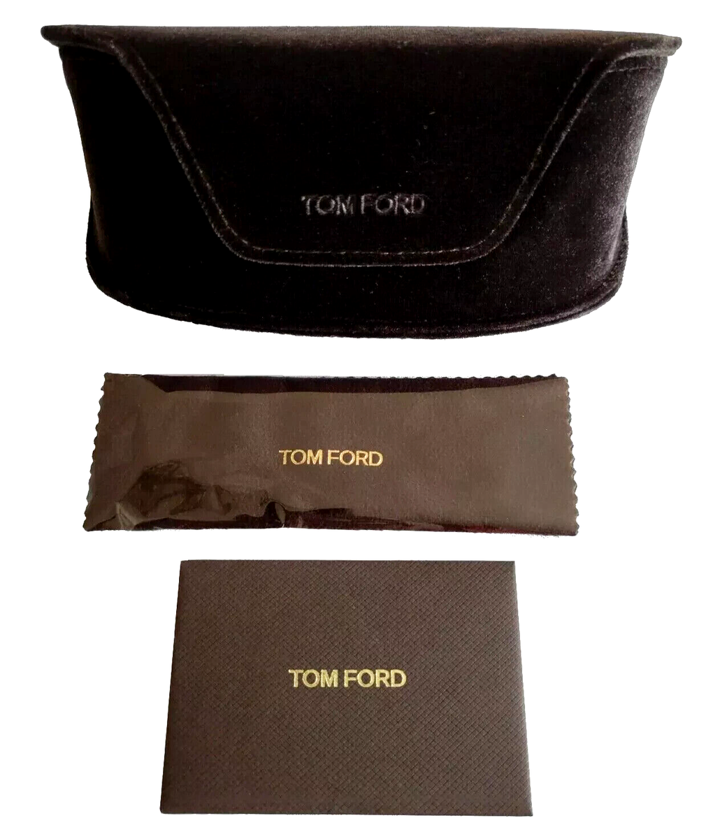 TOM FORD LARGE VELVET DARK BROWN (CASE ONLY) SUNGLASSES  display picture 2