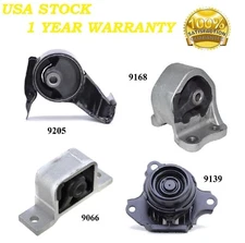 4 PCS MOTOR & TRANS MOUNT FIT 2003-2011 Honda Element 2.4L for Auto Trans