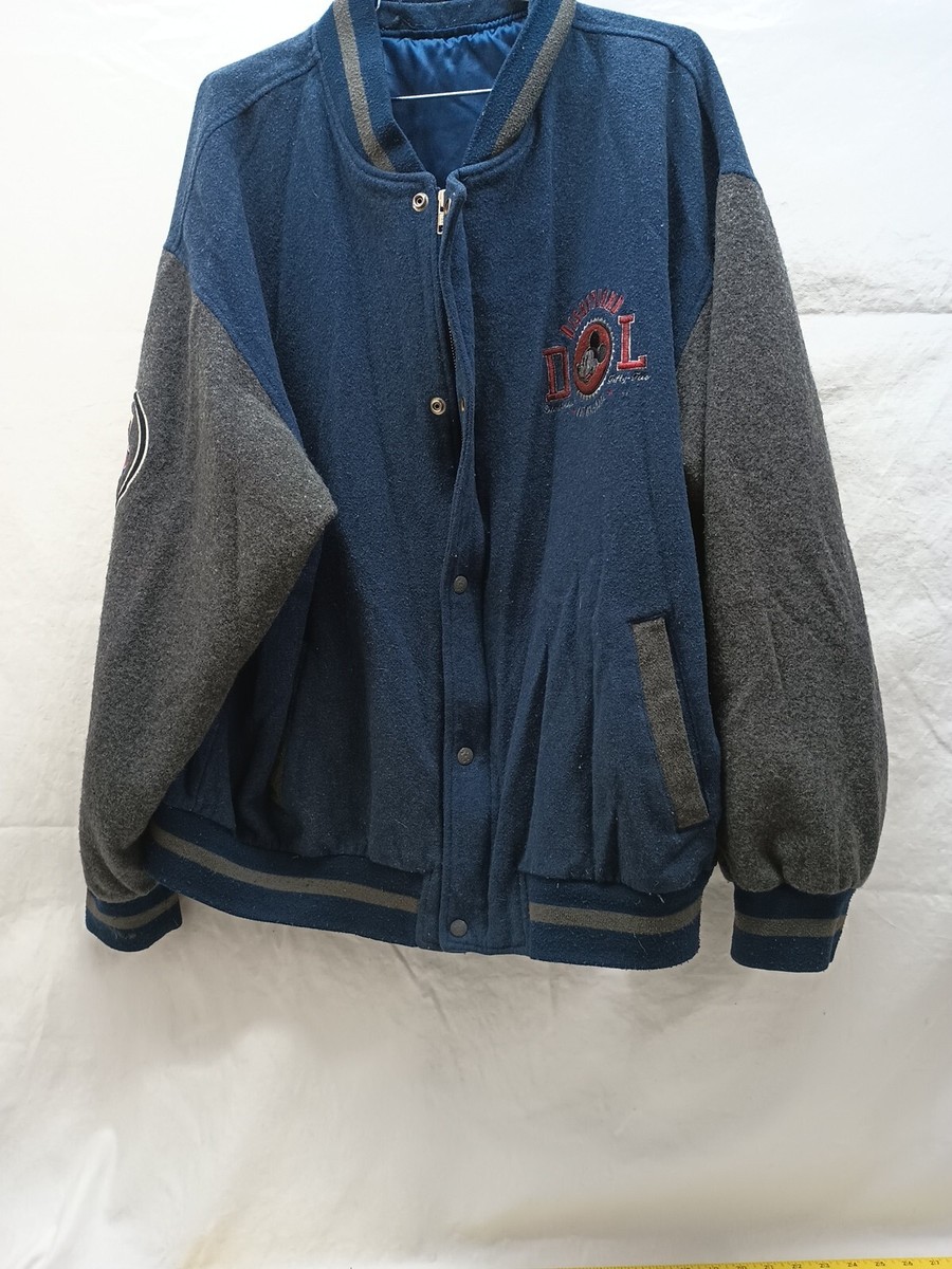 ディズニー Mickey & Co. ベースボール ジャケット L Disney Mickey Mouse DL 55 Disneyland Wool/Blend Varsity