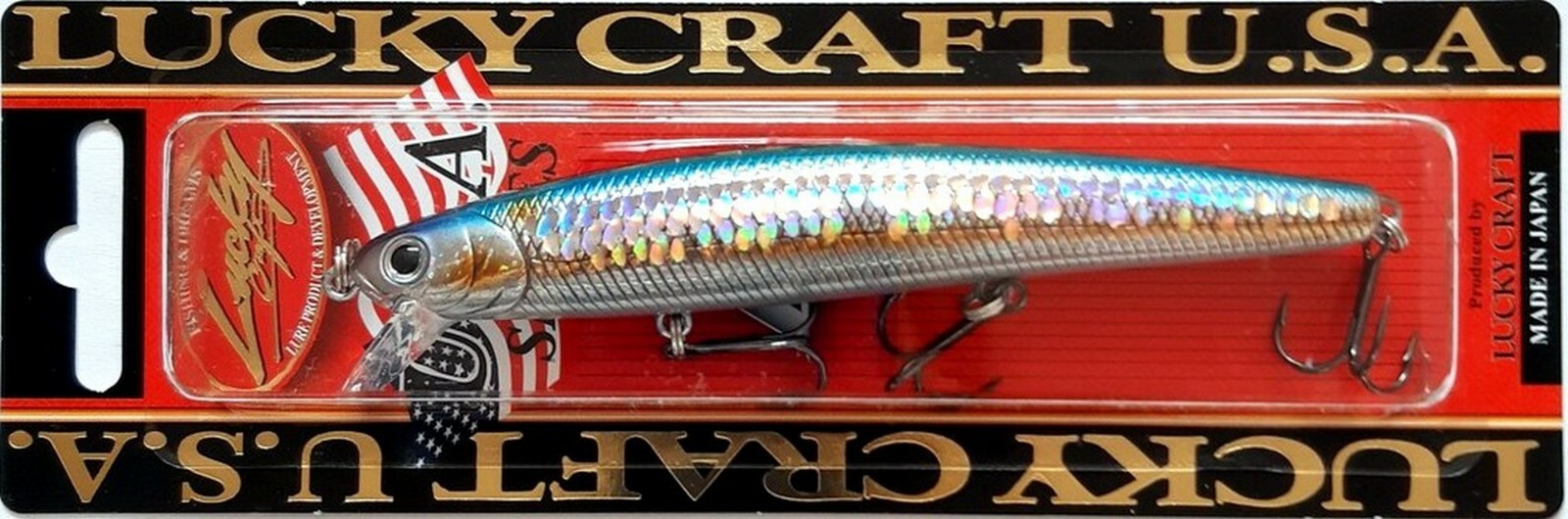 Lucky Craft SW Flashminnow 110 Saltwater Lure – 638 Chika Chika BP