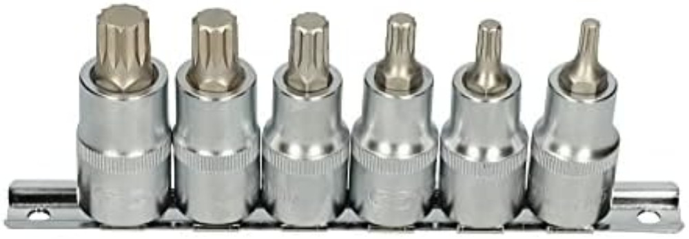 KS Tools 922.1870 Kit Bussole XZN 1/2 Pollici - 6 Pezzi M5-M14