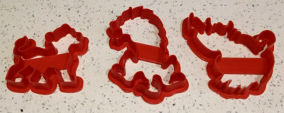 Vintage Disney Silber Löffel König der Löwen 90 er Ausstechformen Simba Pumbaa Narbe