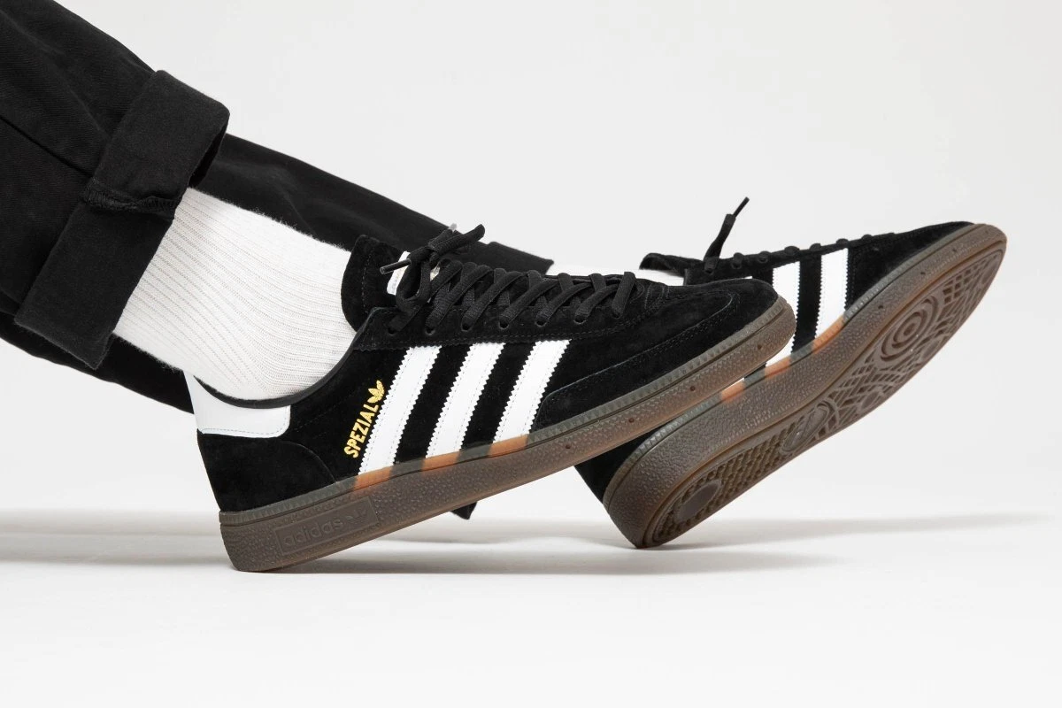 Descuidado Finito ambición Adidas Handball Spezial Orignals Black/White/Brown Gum GOLD DB3021 Men 11  Shoes | eBay