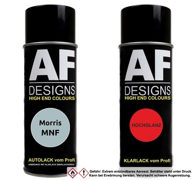Spraydose für Morris MNF Quicksilver 2 Metallic Basislack Klarlack Sprühdose