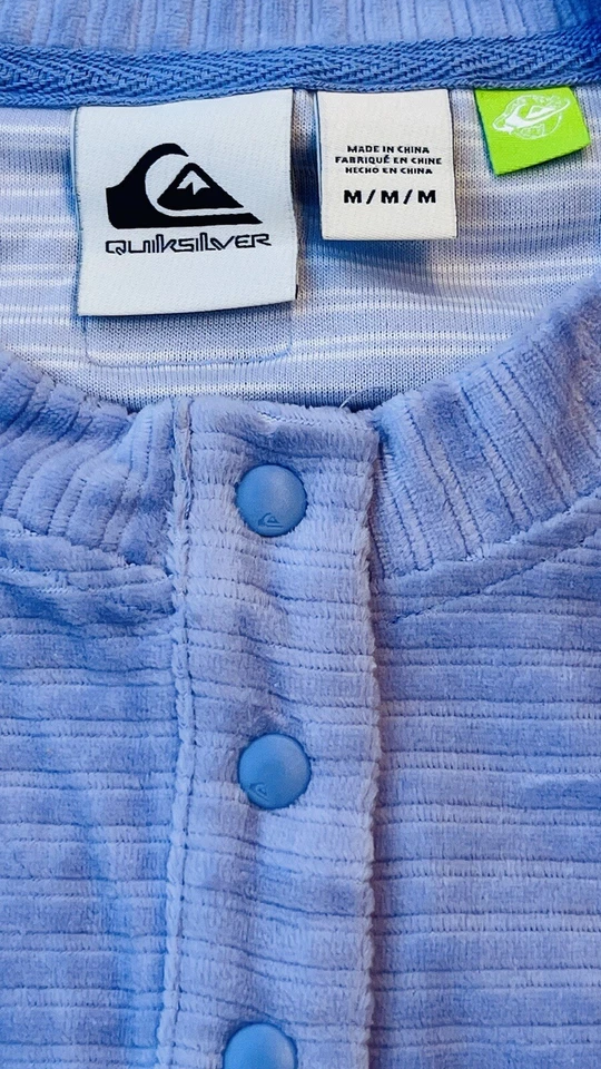 Sudadera QUIKSILVER Mezcla de Algodón Orgánico Newr Spot Henley Talla M EQWFT03102 Foto 4 de 4