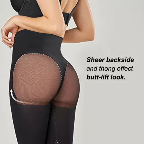 Women High-waisted Butt Lifting Shorts BBL Panty Body Shaper Seamless Anti-Slip - Picture 8 of 36