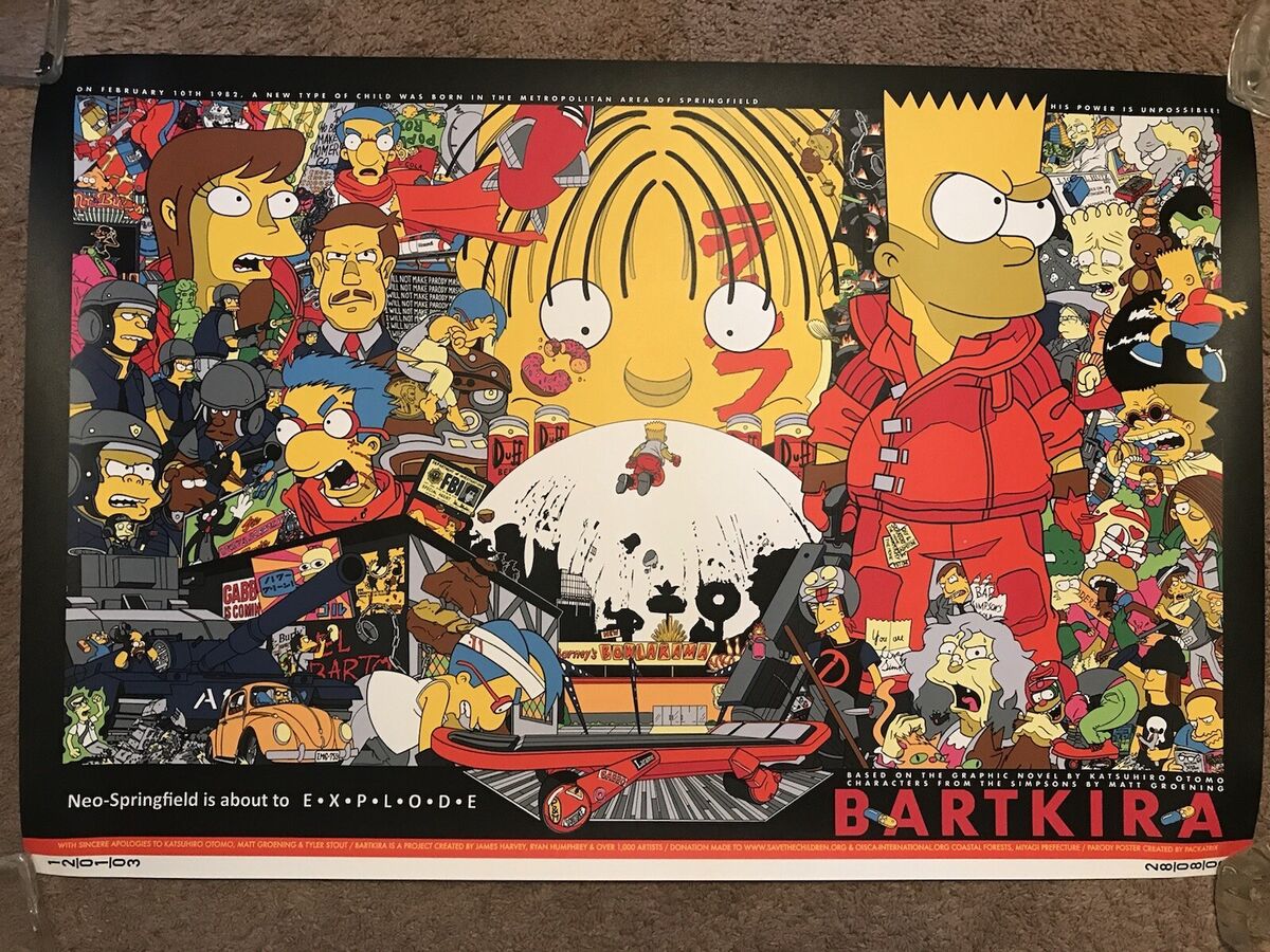 Sad Bart  Art Board Print for Sale by StudioKZK