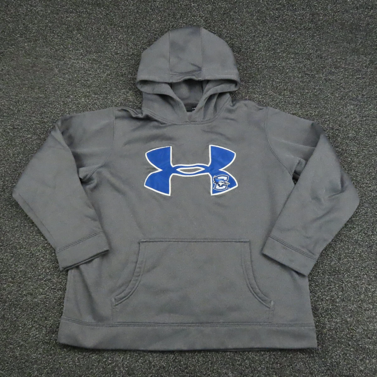 Creighton Bluejays Under Armour Hoodie Youth XL Gray Blue