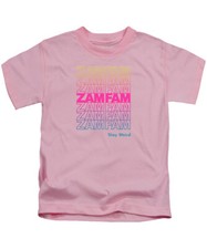 Zamfam Kids T-Shirt (Stay Weird) Rebecca Zamolo Tee Top Boys Girls YouTuber