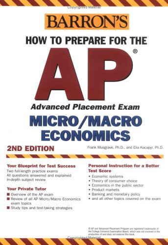 HOW TO PREPARE FOR THE AP MICROECONOMICS/MACROECONOMICS By Frank Musgrave & Elia
