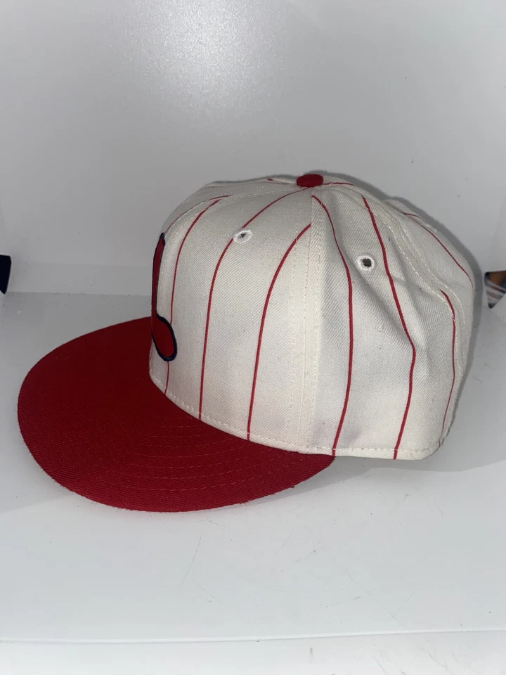 Sombrero de los Medias Rojas de Boston MLB Colección Diamante De Colección Nueva Era Lana Blanco 7 5/8 59Fifty Foto 4 de 4