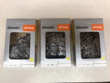3 Pack,18 inch,Stihl,Oilomatic,chainsaw, chain,MS250,MS251,025, 26 RM 68 