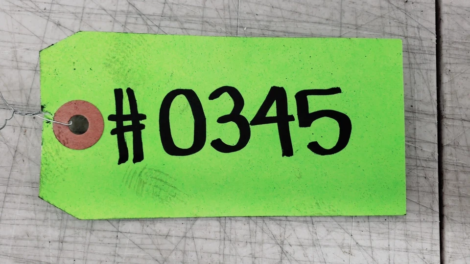 Jeep Wrangler TJ 2003-2004 OEM 2,4 colector de admisión con riel de combustible 4 cilindros Foto 2 de 4