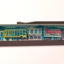 San Luis Obispo California Floaty Pen Souvenir Promo Yellow Trolley Moves Town