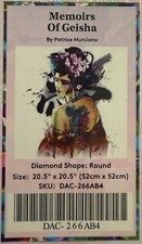 New, Unopened, Diamond Art Club Kit, Round Diamonds, Size: 20.5" x 20.5"