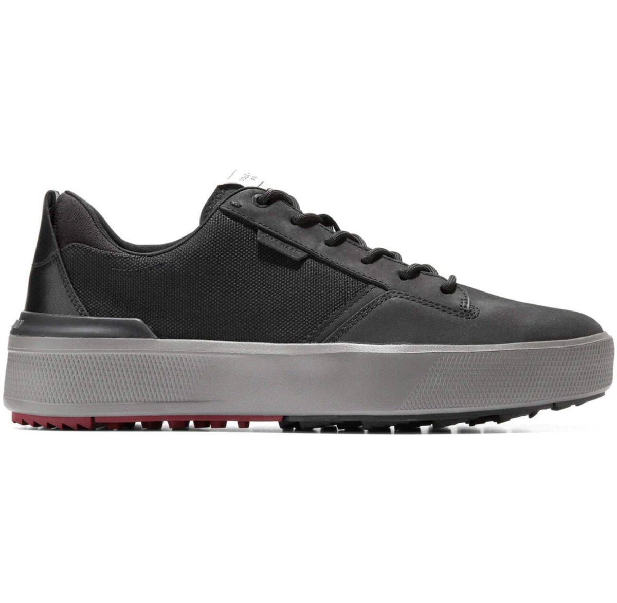 一度使用のみCOLE HAAN ZEROGRAND ゴルフシューズ ブラック ゼログランド オーバーテイク ゴルフ ウォーターレジスタント