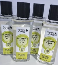 2x Vitamin E Body Oil, 4oz, 1500 IU Softens and Hydrates Dry Skin, Personal Care