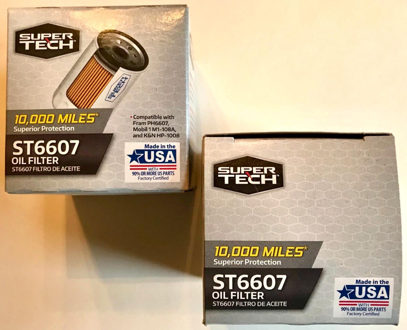 SUPERTECH ST6607 cross reference oil filters oilfilter