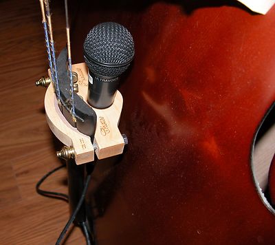 Choice Products Upright Bass Microphone Holder-Poplar  Hand Crafted in U.S.A.
