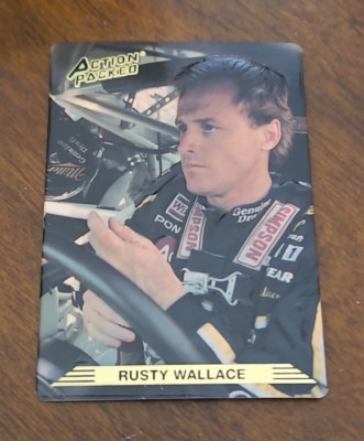 1993 Action Packed Rusty Wallace #83 HOF NASCAR Racing