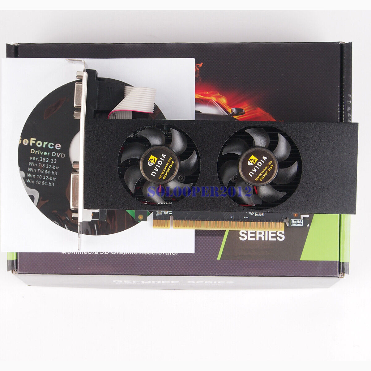 New MQX GeForce GTX 750 4GB OR GeForce GT 730 4GB PCIe Low Profile Video  Card US