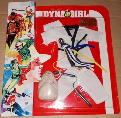 Dynaman 70's Gi Joe Knock off DYNAGIRL k/o Barter Toys KUNG FU KARATE Action Man | eBay