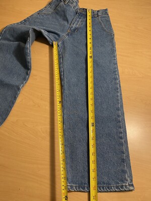 Vintage 90s Solo Semore Jr Denim Jeans 11/12 Girls USA Made PANTS