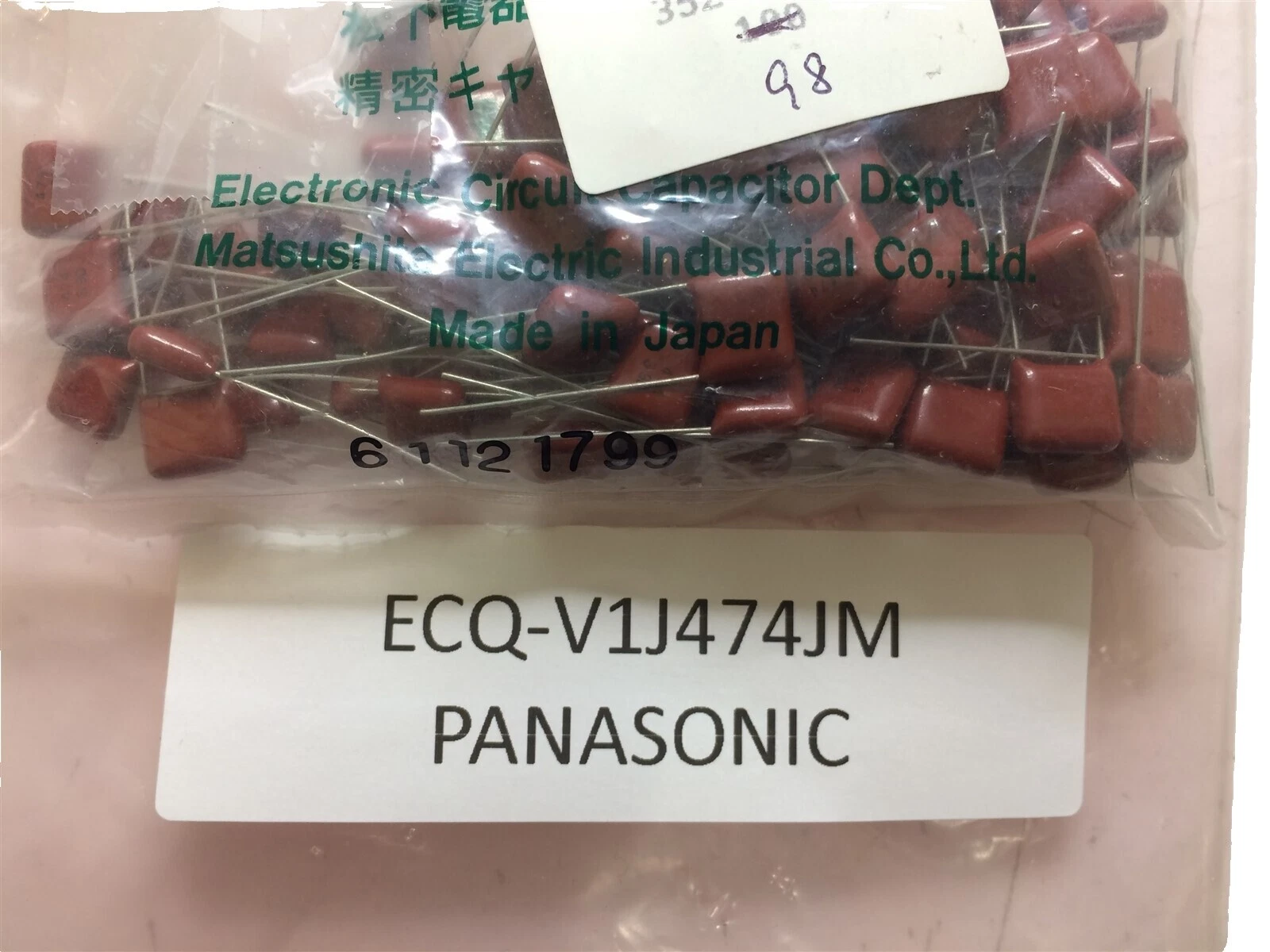Panasonic Polyester Film Industrial Capacitors