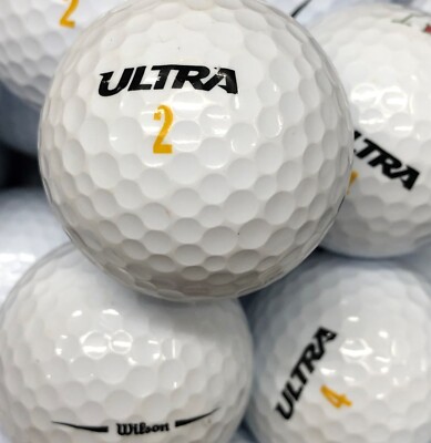 50 GOLFBÄLLE/LAKEBALLS WILSON ULTRA AAA