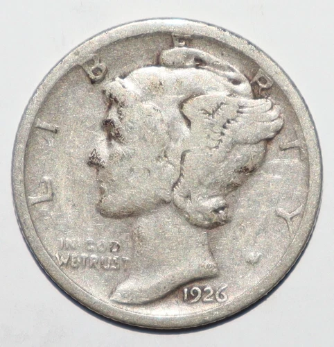 1926 S Mercury Dime Fine (J171)