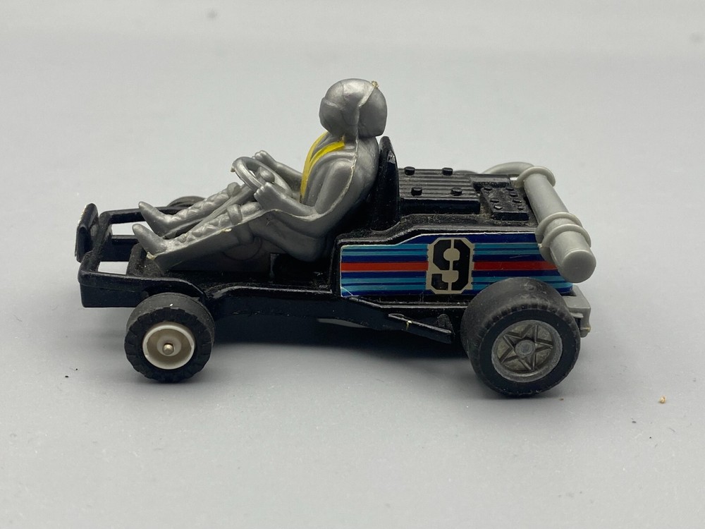 Go-Kart Friction Pull Back Toy Used Made in Hong Kong #9
