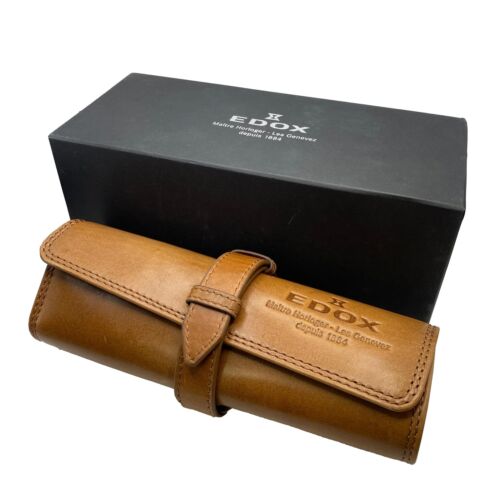 Montre automatique pour homme Edox SkyDiver bronze 42 mm cadran noir 80115 BRZN NDR - Photo 2 sur 7