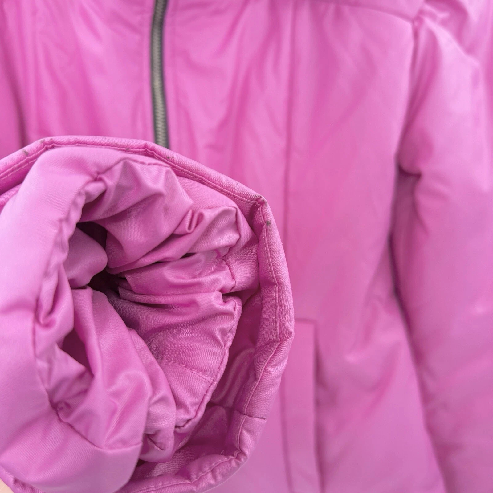 Vaute Couture Women’s The Urban Snow Coat Size M, Pink, Vegan, Sustainable USA - product detail image 10