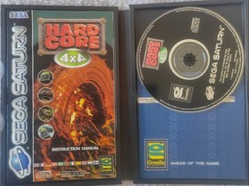 VINTAGE 1994 90s SEGA SATURN HARD CORE 4X4 VIDEO GAME PAL FRENCH SECAM 1 PLAYER