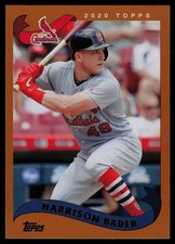 2020 Topps Archives #261 Harrison Bader St. Louis Cardinals