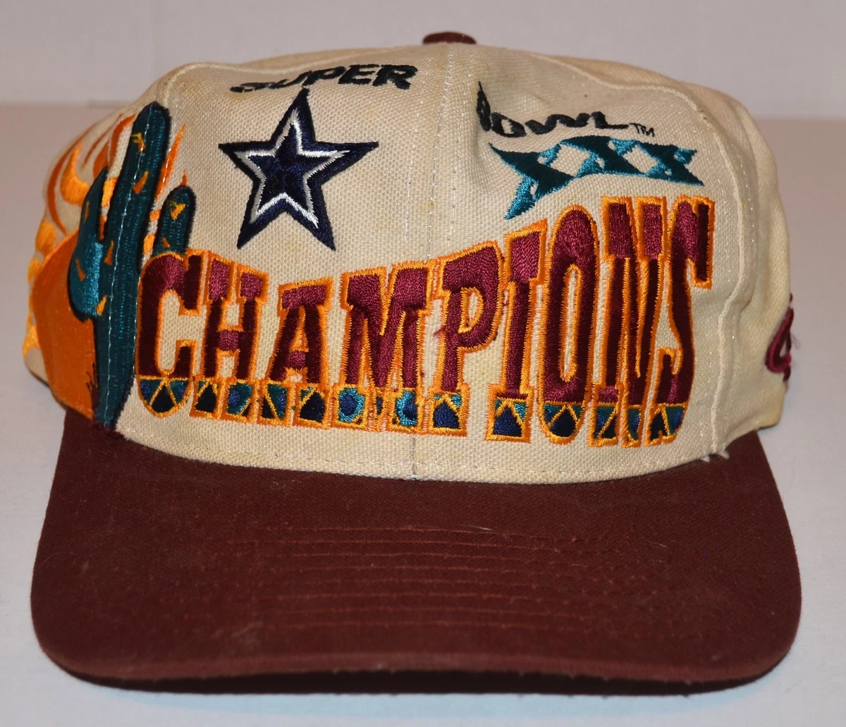 1998 企業 トラッカーキャップ Super Bowl ベージュ ネイビー 紺 Super Bowl NFL Fan Cap & Hats for sale | eBay