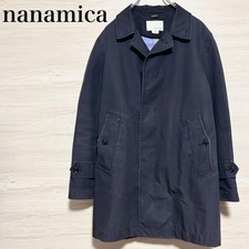 nanamica Gore-Tex Navy Trench Coat Men's Waterproof Stylish