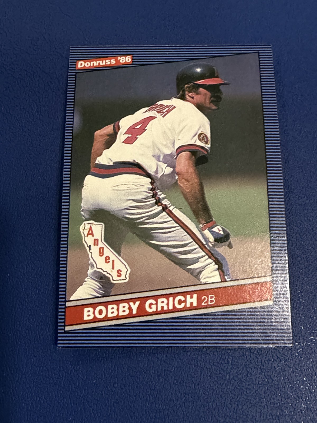 1986 Donruss - Bobby Grich Card #207