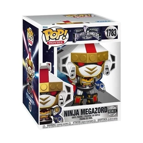 MMPR: The Movie Ninja Megazord Metallic Super 6-In Funko Pop! Vinyl Figure #1783