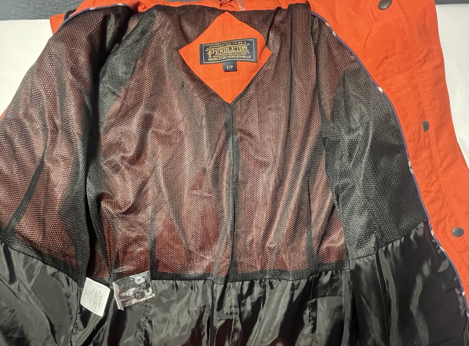 Pendleton Women’s Small Orange Utility Jacket Sna… - image 10