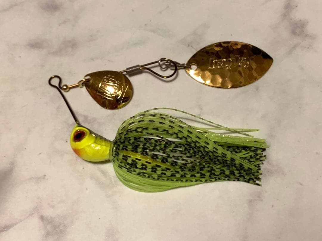 Bagley Spinnerbait Old Used Oklahoma Type Replaceable Blade - Image 1